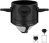 Pour Over Coffee Maker,Portable Stainless Steel Reusable Coffee Filter, Mini Collapsible Paperless Single Serve 1 Cup Coffee Dripper Cup Easy To C...