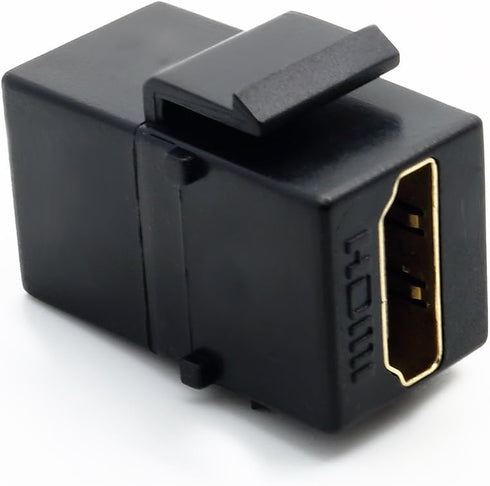 RiteAV HDMI 2.0 Black Keystone Adapter Coupler Female to Female...