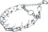 Chrome Plated Prong Dog Collar,no Pull Dog Prong Collar with Spikes,Choke Collar for Dogs Pinch Training Collar (2.5 * 17in)...