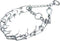 Chrome Plated Prong Dog Collar,no Pull Dog Prong Collar with Spikes,Choke Collar for Dogs Pinch Training Collar (4.0 * 28in)...
