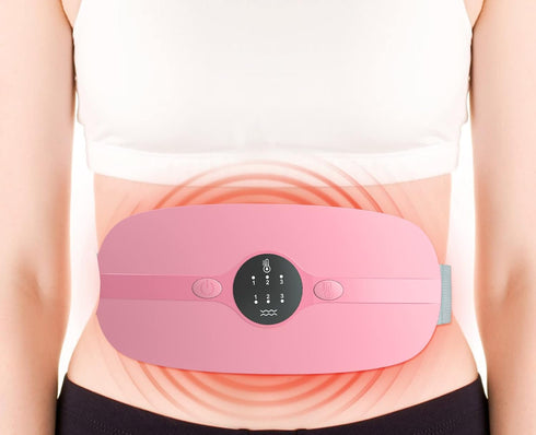 Portable Cordless Heating Pad, Heating Pads with 3 Heat Levels and 3 Massage Modes, Heat Pad 5s Fast Heating, Back or Belly for Women and Girl...