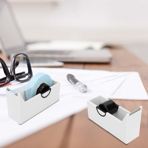 Eyelash Extension Tape Dispenser, Professional Eyelash Extension Tape Dispenser Holder Portable Desktop Tape Cutter for Home Salon Cuttrering (whi...