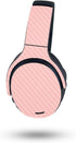 MightySkins Carbon Fiber Skin Compatible with Skullcandy Crusher ANC 2 - Solid Blush | Protective, Durable Textured Carbon Fiber Finish | Easy to ...