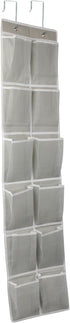 Over the Door 12 Pocket Hanging Shoe Organizer...