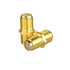 VCE Coaxial Cable Connector, RG6 F-Type Gold Plated Adapter Female to Female Coax Extender TV Cables, 5-Pack...