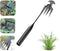Weed Puller Tool Garden Weed Pulling Tool, Gardening Hand Weeder Tools, Weeding Artifact Uprooting Weeding Tool with 4 Teeth Manganese Steel, Weed...