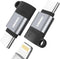 Lightning Female to USB-C Male Adapter | 30W PD Fast Charging | Compatible with iPhone15/Plus/Pro/Pro Max and More Type C Devices, Not for Audio/O...