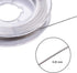 DanLingJewelry 10Rolls 0.45mm Diameter Tiger Tail Wires Craft Jewelry Beading Wires On Spool 8-10m/Roll Stainless Steel Color...