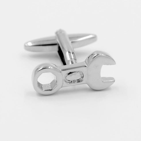 Tools Spanner Wrench Cufflinks Shirt Carpenter Joiner Workman Mechanic Diy Tool...