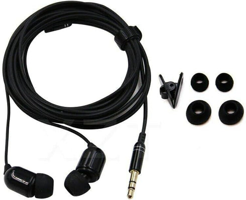 3 Pack 10FT Earbuds 3.5mm Stereo 3 Pole Headset Earphones 3 Meter Long Extension Wired Cord Cable Earphone Monitor in-Ear Headphone for Live Strea...