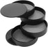 Jewelry Organizer Small Jewelry Storage Box 4-Layer Rotating Travel Jewelry Tray Holder for Women Bracelets Rings Bracelets Earrings (Black)...
