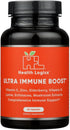 Fortify! Capsules with Vitamin C, Zinc, Elderberry, Vitamin D, Lysine, Echinacea, and Mushroom Extracts for Powerful Antioxidant Immune Support, 6...