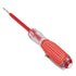 Test Pen Screwdriver Electronic Pencil Electricity Wires Electrical Sensor Rod Safety Plastic Measuring Current Passes Durable Safe Anti Skid Shaf...