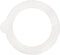 Bormioli Rocco Jar Replacement Gaskets (Set of 6): 3.5’’ Diameter Fido Jar Compatible, Food Grade Rubber, Leakproof Sealing Rings for Standard Siz...