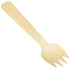 Concession Essentials100 Pcs Mini Wooden Forks 4-inch Length,Natural Birch Wood Biodegradable Utensils Cutlery,Mini Wooden Forks....
