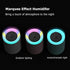 Portable Mini Humidifier 220ml, Colorful Light Mini Humidifier Max 40ml/h Nano Cool Mist Spray, 2 Light Mode Quiet Personal Ultrasonic Humidifier ...