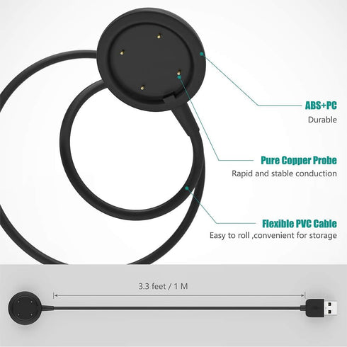 TUSITA Charger Compatible with Polar Ignite 1 2 | Vantage V V2, Vantage M M2 | Grit X, Grix X Pro...