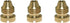 Maxmoral 3PCS Foam Nozzle Head Foam Net Quick High Pressure Cleaning Machine Suitable for Foam Gun Brass Universal Thread Head Car Washing Consuma...