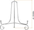 uxcell Plate Stand for Display, 6 Inch 2Pcs Iron Decorative Plate Holder Metal Easel Folding Display Stand for Photo Picture Frame, Silver...