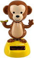Cute Monkey Solar Power Dancing Monkey Figure for Car Dashboard Desktop Decor for Kids Teens Solar Power Kits Auto Parts...