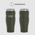 THERMOS Stainless King Vacuum-Insulated Travel Tumbler, 16 Ounce, Army Green...