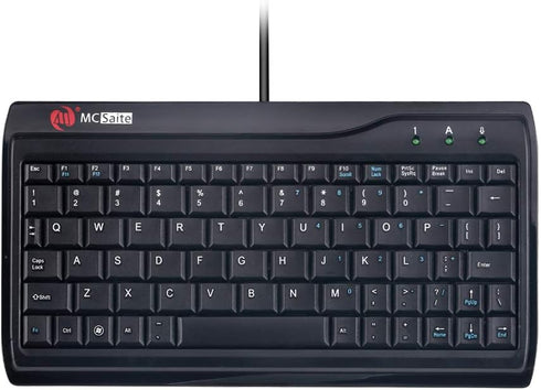 Super Mini Wired Keyboard, MCSaite Full Size 78 Keys Keypad Small Portable Fit with Professional or Industrial Use for Computer Laptop Mac Noteboo...