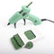 Green Sealing Wax Sticks add Glue Wax Gun, Hot Melting Glue Gun for Mini Size Green Wax Seal Sticks Low Tempreture Great Tool for DIY Wax Seals Wx...