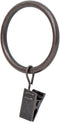 Ivilon Drapery Curtain Clip Rings - Clips Ring for Curtain Panels 1.7", Set of 14 - Oil Rubbed Bronze (ORB)...