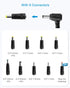 ALITOVE 19V 3.42A Universal Laptop Charger 2.53A 2.1A Monitor Power Supply Cord 65W 48W 40W for HP LG Monitor Samsung TV Acer Chromebook Toshiba S...