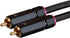Monoprice 138081 3.5mm to 2-Male RCA Adapter Cable - 3 Feet - Black, Gold Plated Connectors, Double Shielded with Copper Braiding - Onix Series...