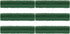 6 PCS 0.43" Garden Plant Stakes Support Connectors Pipe Straight Climbing Rattan Trellis Greenhouse Frame Sturdy Plastic Pillar Suitable Accessori...