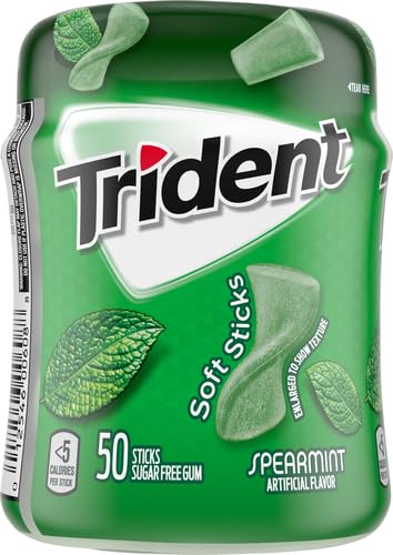 Trident Unwrapped Gum, Spearmint 50-ct...