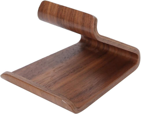 Phone Holder, Wood Cell Phone Holder Stand for Cell Phone Holder, Cell Phone Holder Wood Tablet Holder(Walnut)...