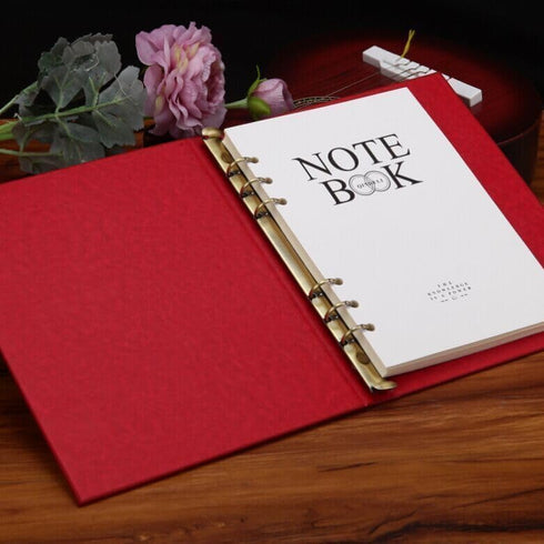 1Pcs Metal A6 Notebook 20mm 6-Hole Ring Binder Mechanisms Replacement Kit for Binder Planners Loose Leaf Binding Spines Combs for Personal Organiz...