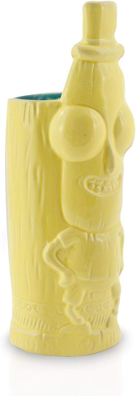 Geeki Tikis Rick & Morty Mr. Poopy Butthole Mug | Official Rick & Morty Tiki Style Ceramic Cup | Holds 12 Ounces...