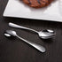 6-Piece Dinner Spoon Set Table Spoon Flatware Stainless Steel Mirror Polishing 7-Inch 18cm...