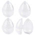 Framendino, 4 Pack Breathable Makeup Sponge Case Protective Plastic Beauty Sponge Container Makeup Blender Holder Cosmetic Egg Storage Cases for W...