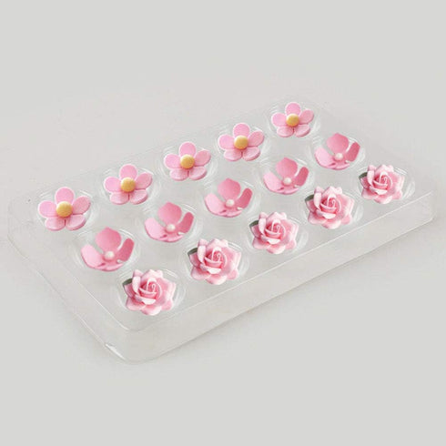 EORTA 2 Pack/30 Cavity Sugar Flower Drying Mold Fondant Shaping Tray Plastic Cake Decoration Baking Tools for Sugarcraft, Gum, Paste Chocolate, DI...