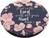 Christian Bible Verse Proverbs 3:5 Navy Blue Floral PopSockets Adhesive PopGrip...