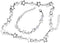 Fuqimanman2020 Y2k Bracelet Necklace for Women Star Imitation Pearl Bead Y2k Jewelry Silver Chain Charm Aesthetic Grunge Gift...