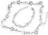 Fuqimanman2020 Y2k Bracelet Necklace for Women Star Imitation Pearl Bead Y2k Jewelry Silver Chain Charm Aesthetic Grunge Gift...