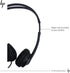 HP Wired Mic Headset w/Microphone for PC (3.5mm Stereo Connector)...