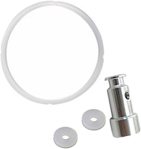 Sealing Rings Silicone Gasket Float Valve Kit Fits 5 or 6 Quart Models for Innova 42106 Instant Pot Model IP-CSG60, IP-CSG50, IP-LUX60...