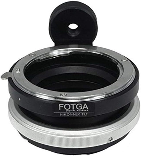 Fotga Tilt Shift Lens Mount Adapter Fit for F Lens to Sony E-Mount NEX-7 NEX-6 NEX-C3 NEX-5N NEX-VG10 A6500 A6300 A6000 A5100 A5000 A3500 A7S A7R ...