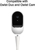 Safer Baby Monitor Mount for Owlet Duo, Owlet Cam Baby Monitor, Flexible Twist Mount...