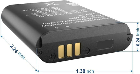 LCLEBM [Upgraded 1800mAh SCP-70LBPS Battery, (New Version) Replacement Battery for Kyocera Cadence 4G LTE S2720 Verizon Flip Phone SCP70LBPS...