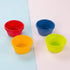 Webake Silicone Cupcake Baking Cups Set of 8, Air Fryer Muffin Pan Jumbo Muffin Liners Reusable Large Individual Muffin Tin, 3.5 Inch Mini Cake Pa...