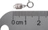925 Sterling Silver Magnetic Clasp Converter 16.2mm Spring Ring for Necklaces or Bracelets by CRAFT WIRE...