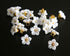 Flower Buttons for Sewing Plastic Craft Button 13mm(0.52 Inch) Pearl White Yellow 3 Colors Mix Pack of 30pcs...