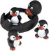 8" Floating Bath Toy Mama with Three (3) Babies for Toddlers for Bath Time (Penguin)...